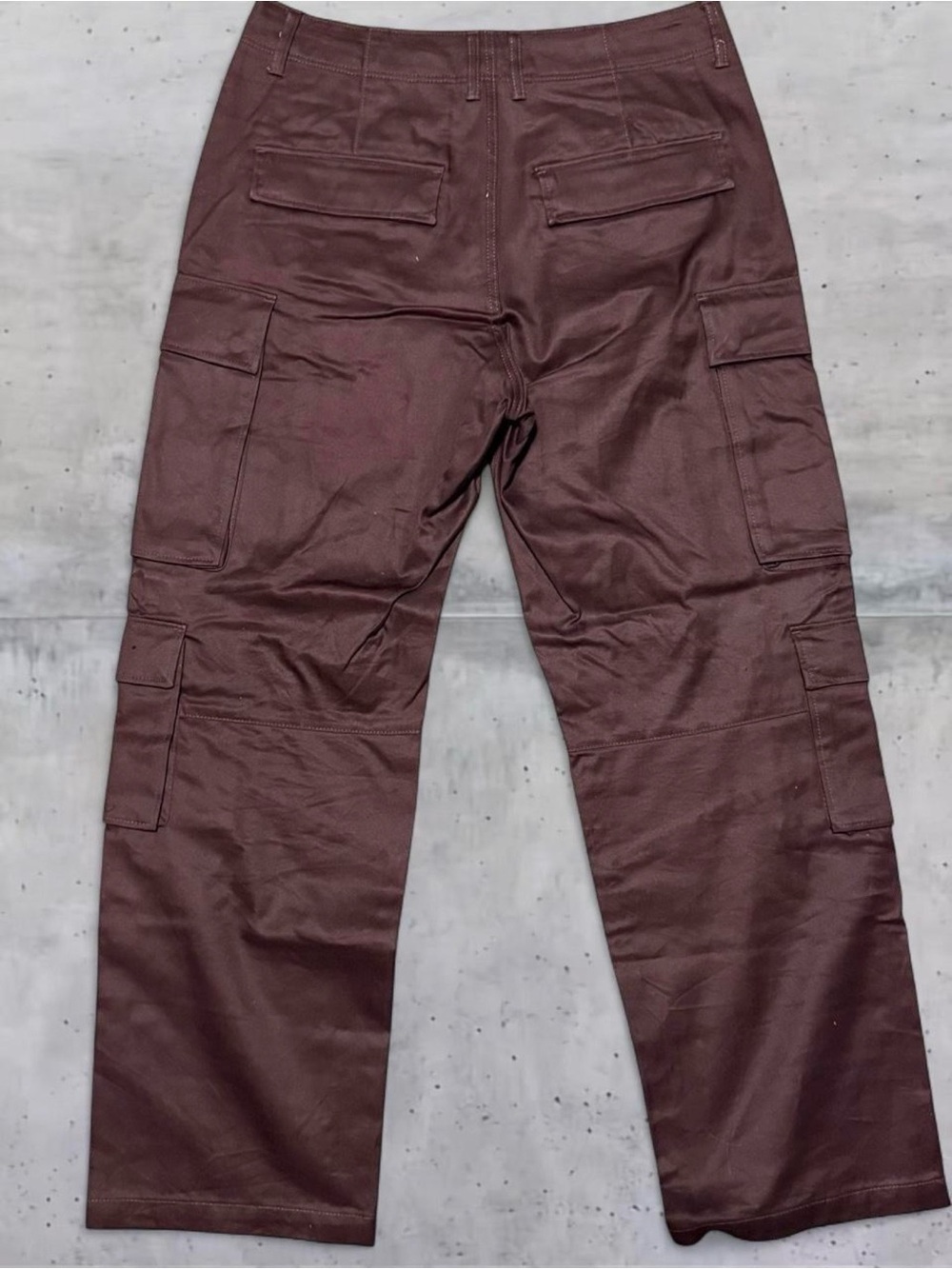 H&M Men's Dark Brown Cargo Pants